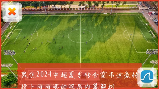 聚焦2024中超夏季转会窗韦世豪转投上海海港的深层内幕解析